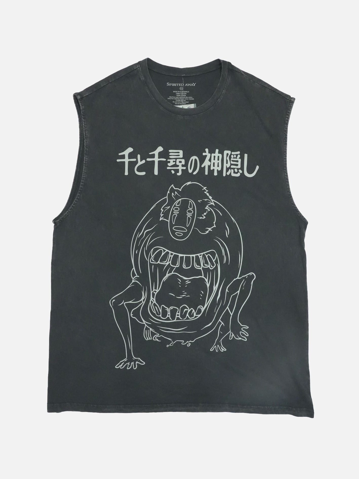 スタジオジブリ 千と千尋の神隠し カオナシ ノースリーブTシャツ