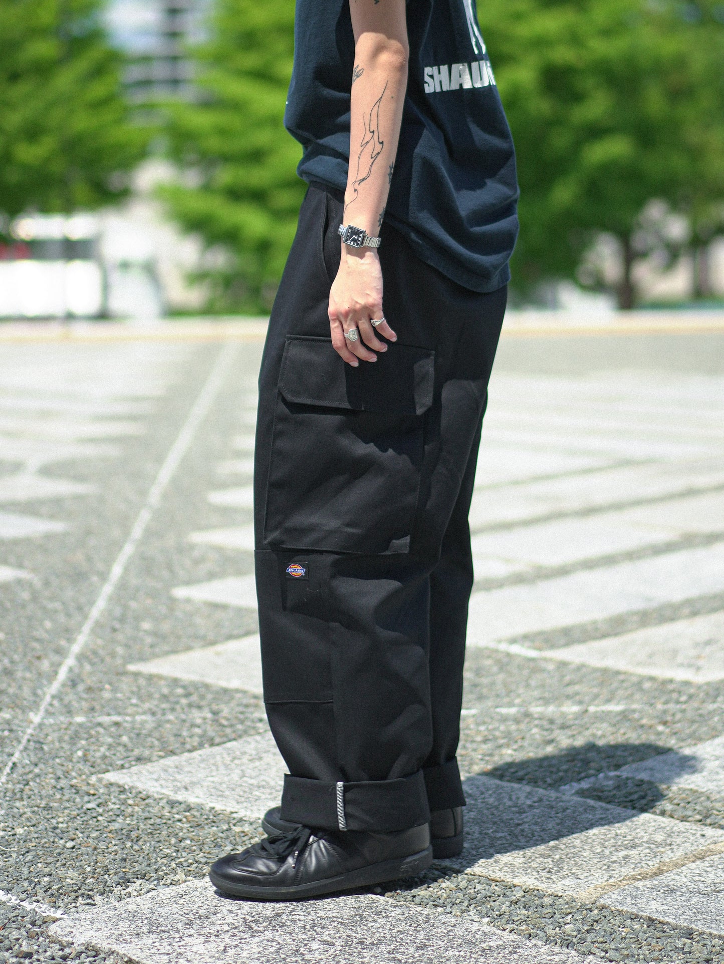 DAN別注 M47 Work Trousers - BLACK