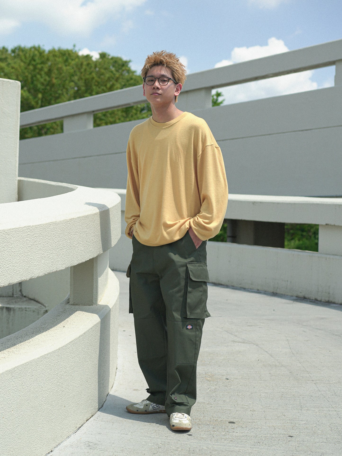 DAN別注 M47 Work Trousers - OLIVE