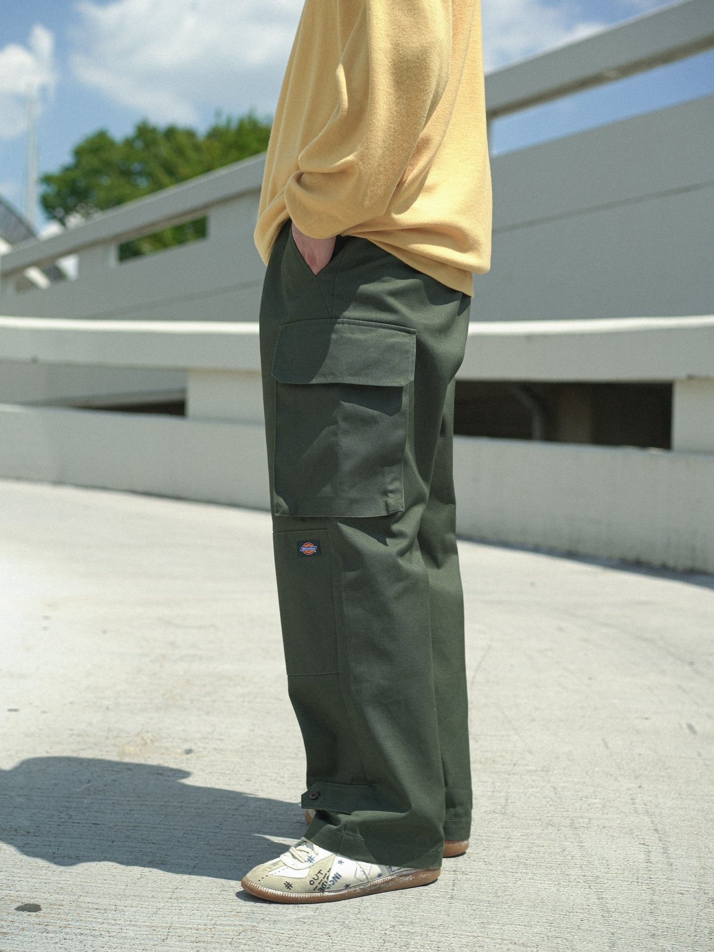 DAN別注 M47 Work Trousers - OLIVE