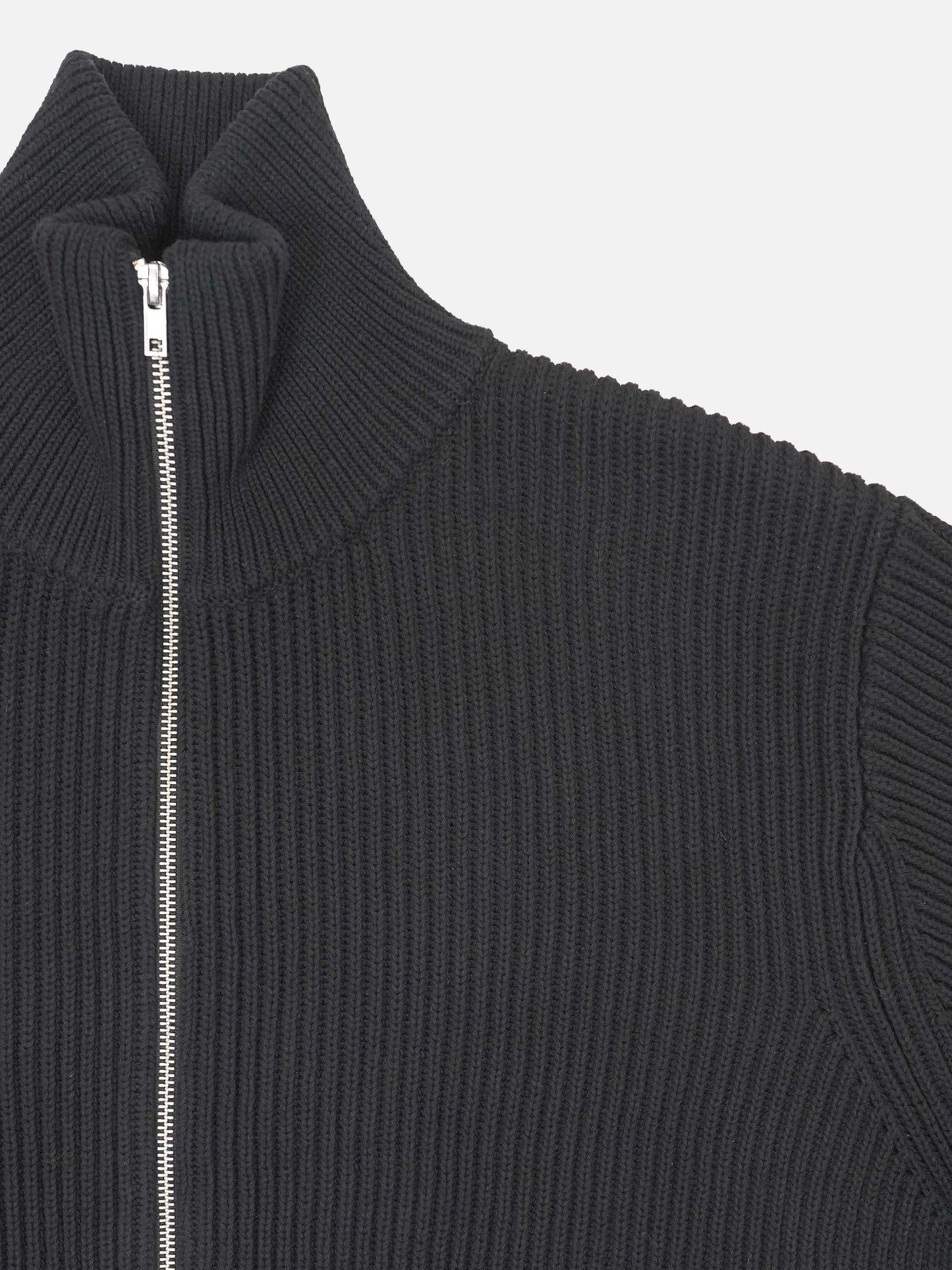 Drivers Knit Sweater - BLACK