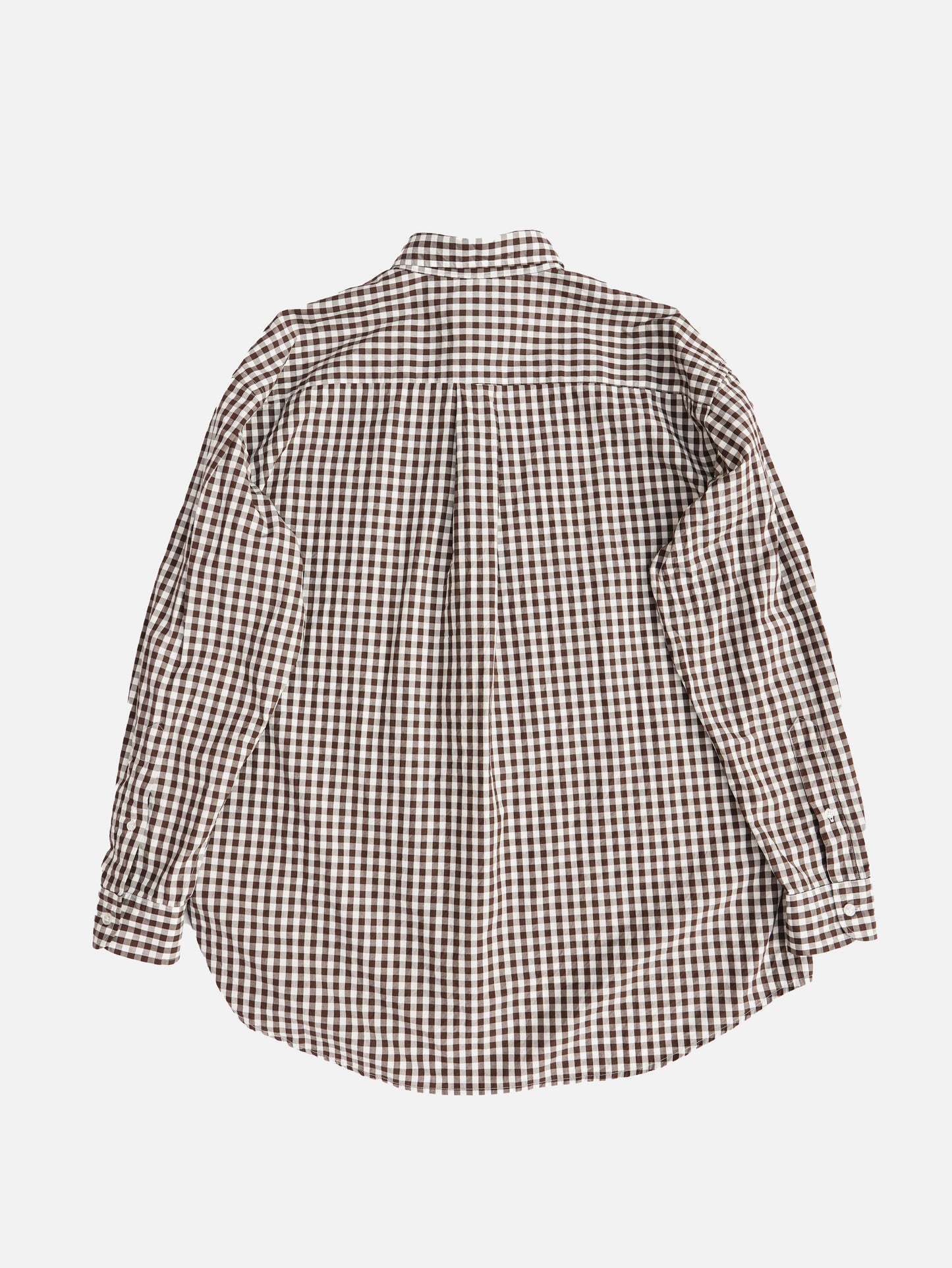 The Big Gingham Check Shirt - Chocolate