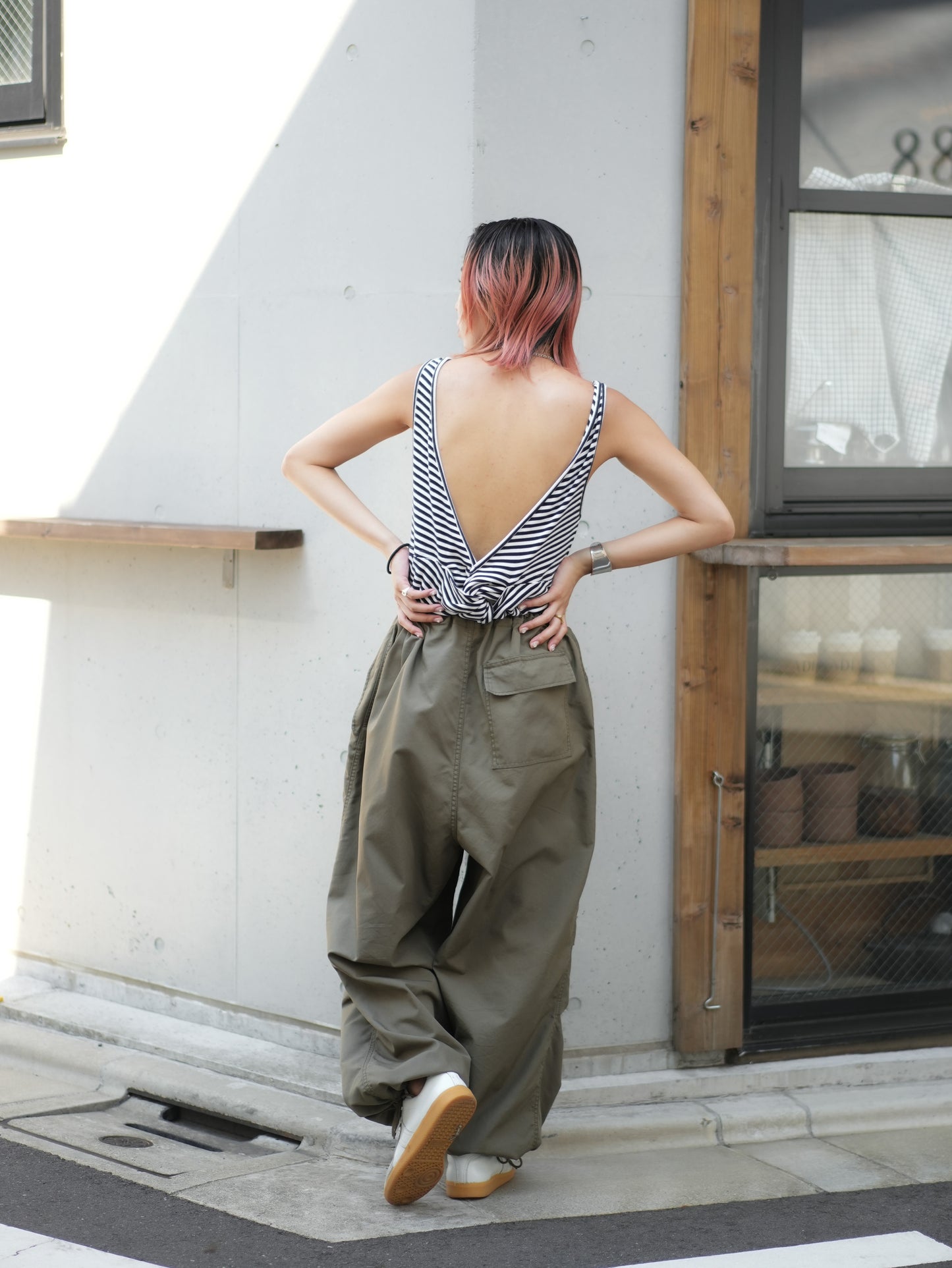Snow Camo Trousers - Olive