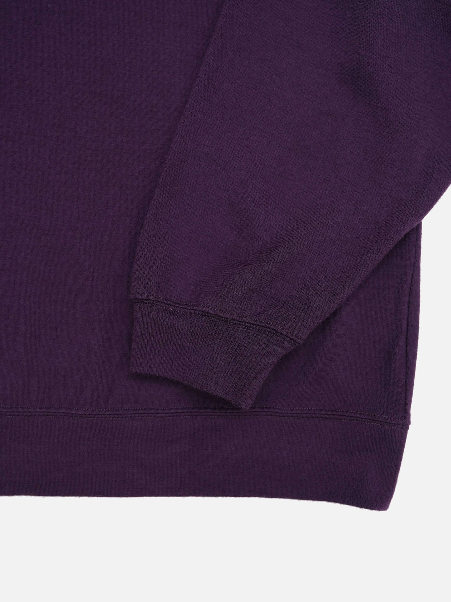 Wool Oversized Sweat - Deep Purple