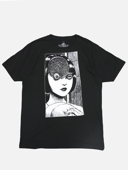 伊藤潤二 うずまき 黒谷あざみ Tシャツ Lサイズ
