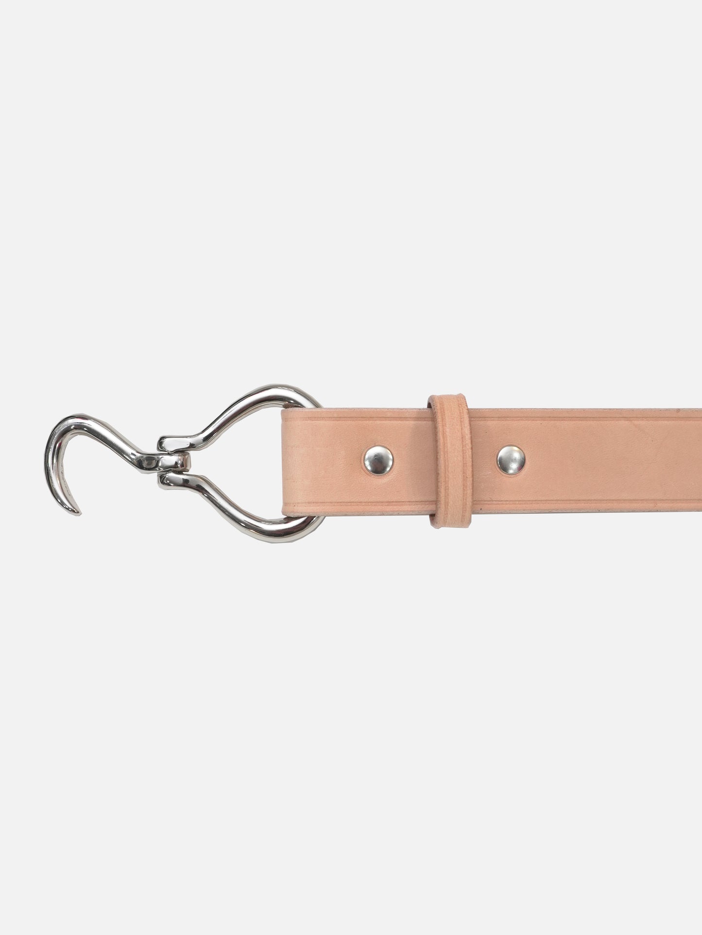 HOOF PICK BUCKLE BELT -BEIGE